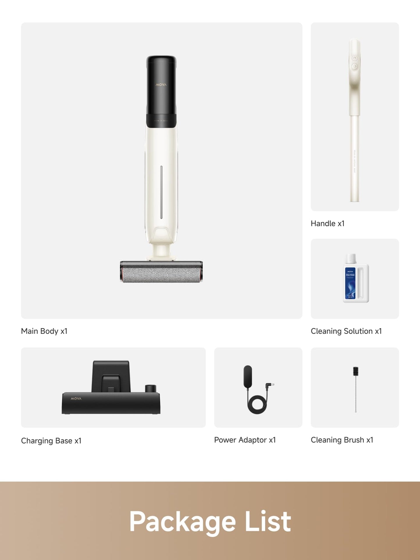 MOVA K30 SE Wet Dry Vacuum Cleaner, 180° Lie-Flat Reach Smart Vacuum Mop, 0 in Dual-Edge Cleaning, one-press self-cleaning, Lightweight, Powerful 18000Pa Suction Floor Cleaner for Hard Floors Pet Hair