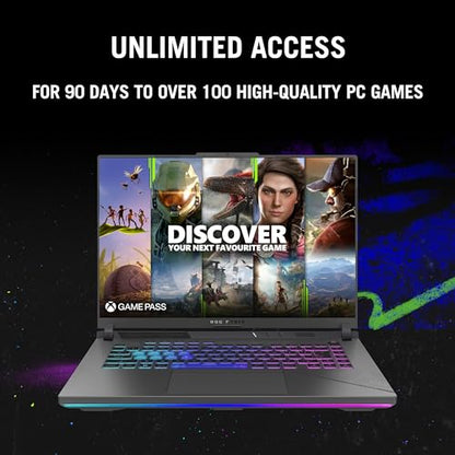 ASUS ROG Strix G16 Gaming Laptop, 16” Nebula Display 16:10 QHD 240Hz, GeForce RTX 4060, Intel® Core™ i9-14900HX, 16GB DDR5-5600, 1TB PCIe SSD, Wi-Fi 6E, Windows 11, G614JVR-ES94