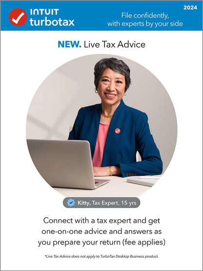 Software de impuestos TurboTax Deluxe 2024, declaración de impuestos federales y estatales [Descarga para PC/MAC]