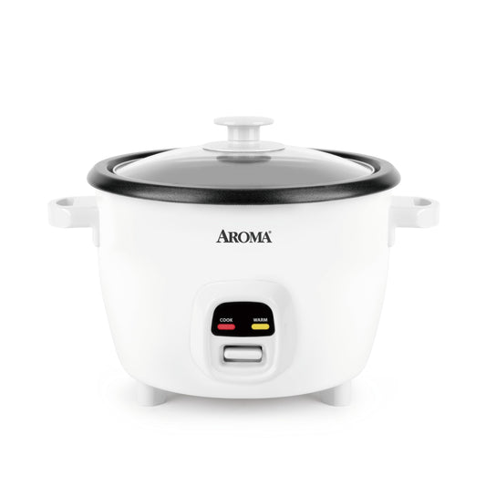 AROMA® 20-Cup (Cooked) One-Touch Rice Cooker and Food Steamer with Auto-Warm | 10 cups uncooked, 20 cups cooked (ARC-390NGP)