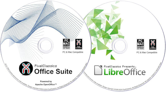 Paquete de CD de Office Suite 2025 compatible con Microsoft Office 2024 Hogar y Estudiantes Empresas Familia y Personal Profesional Plus Bundle con tecnología de Apache OpenOffice y LibreOffice para Windows PC y Mac