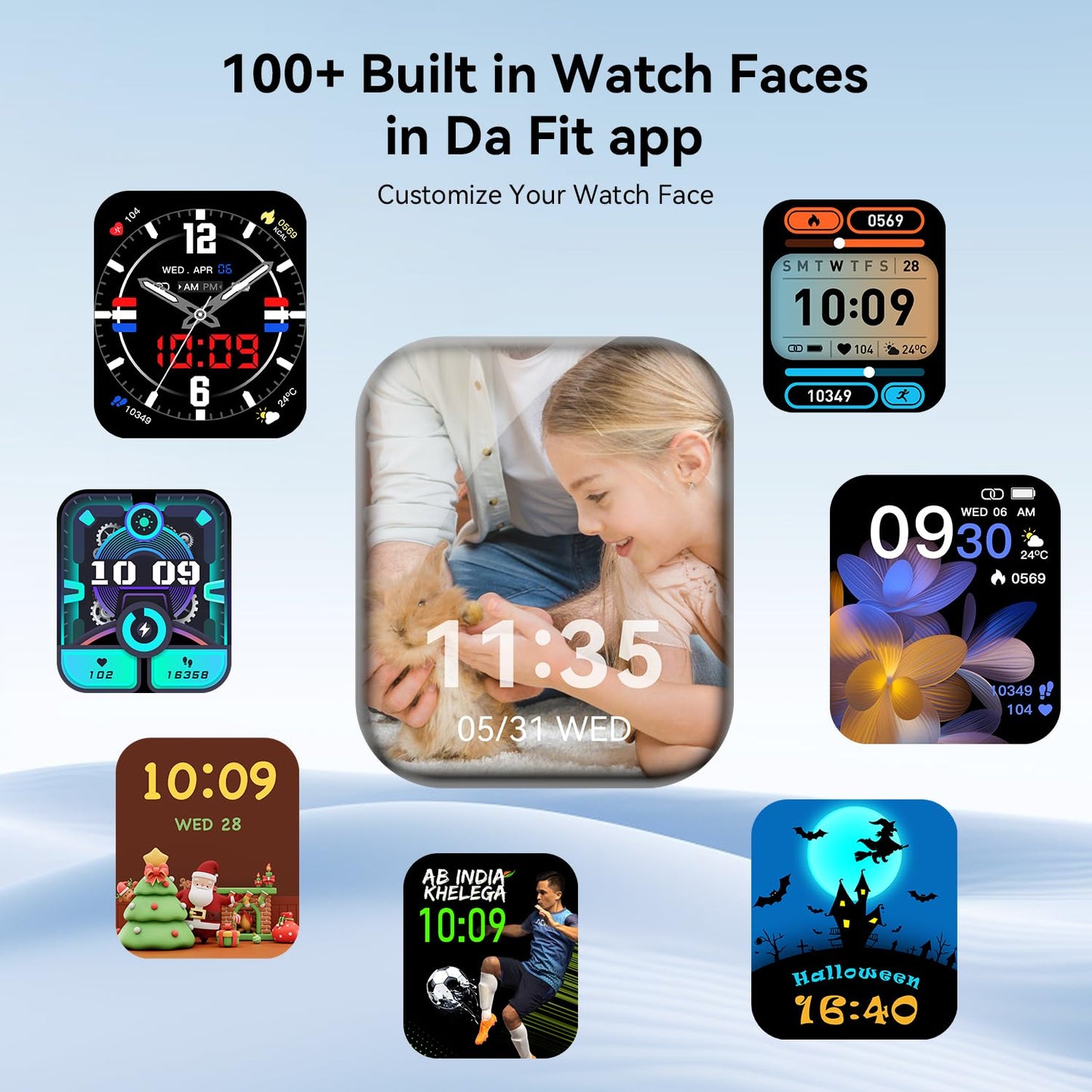 Reloj inteligente de 1,85" para hombre y mujer (contestador/llamada), monitor de ritmo cardíaco, sueño, podómetro, más de 120 modos deportivos, resistente al agua IP68, compatible con Android e iOS (negro)