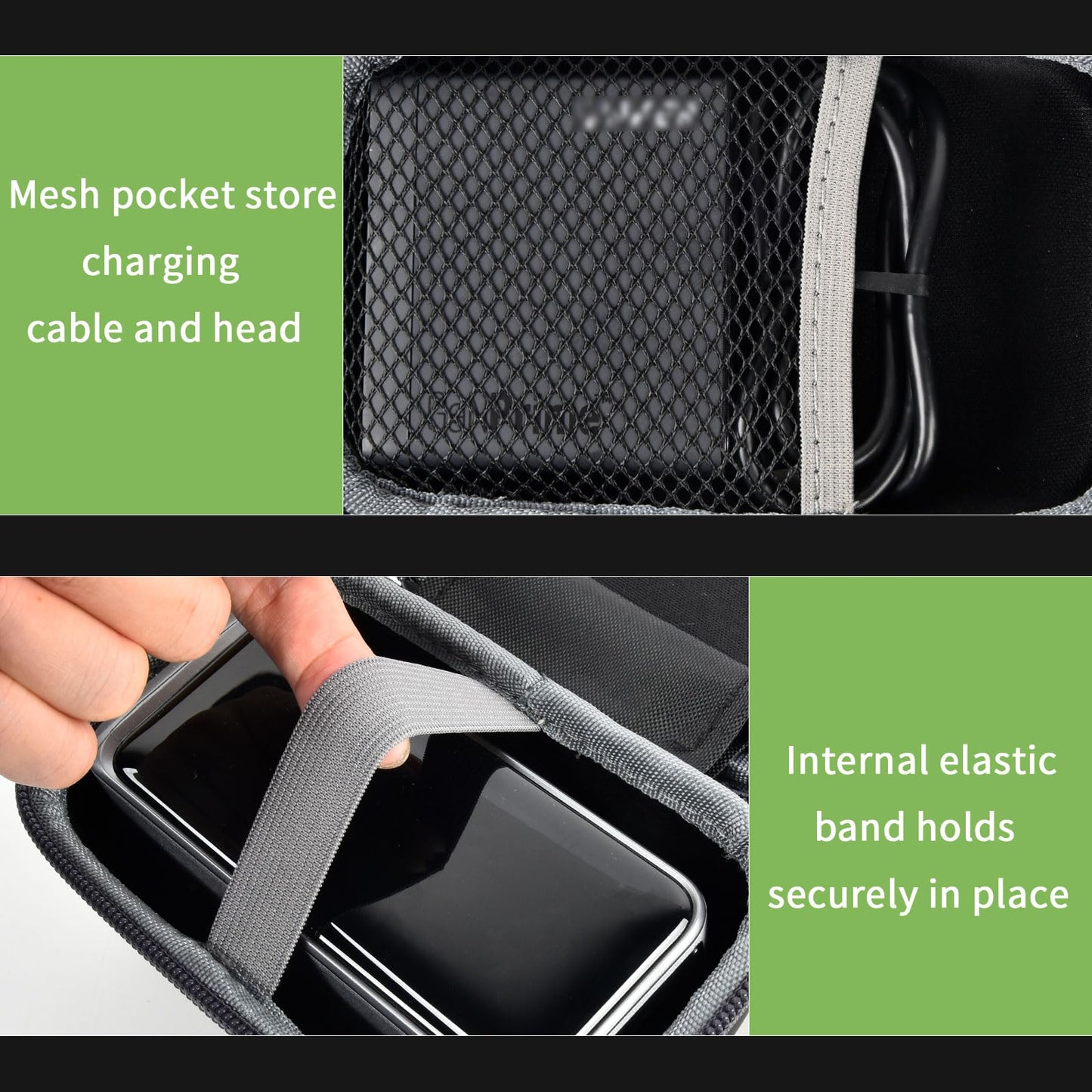 Case Compatible with Anker Prime Power Bank 20,000mAh Portable Charger with 200W Output, Battery Pack Power Station Organizer, Hold Charging Cable and USB C Charger for iPhone, for Samsung (Box Only)